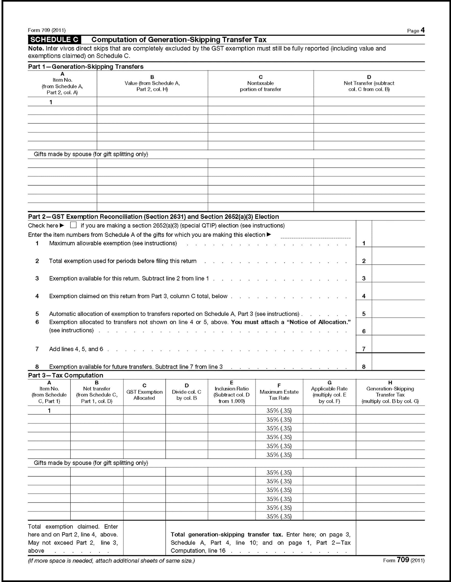 3 11 106 Estate And Gift Tax Returns Internal Revenue Service