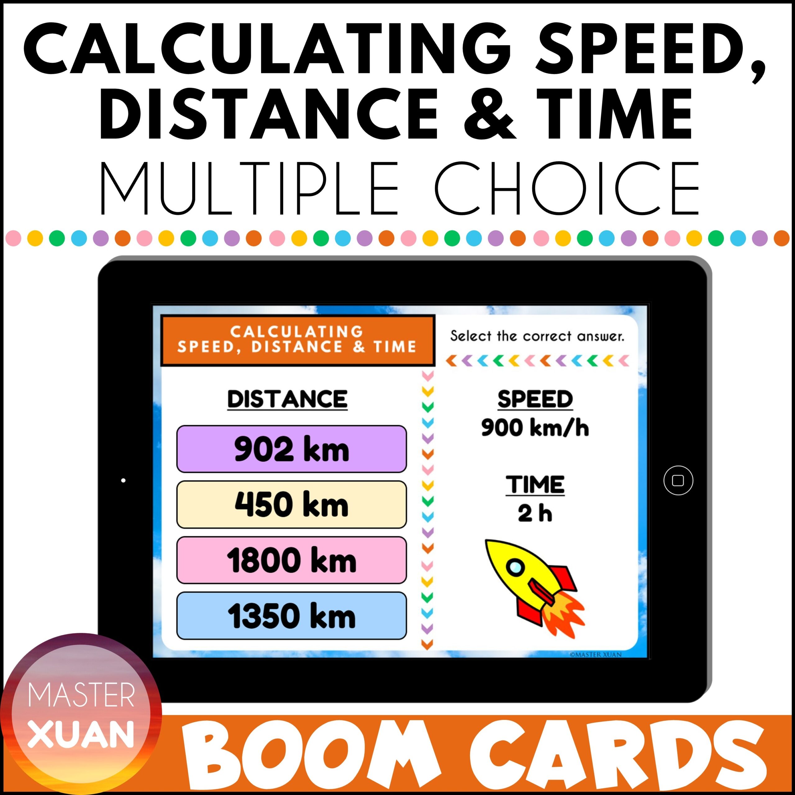 Calculate Speed Real World Examples Worksheet