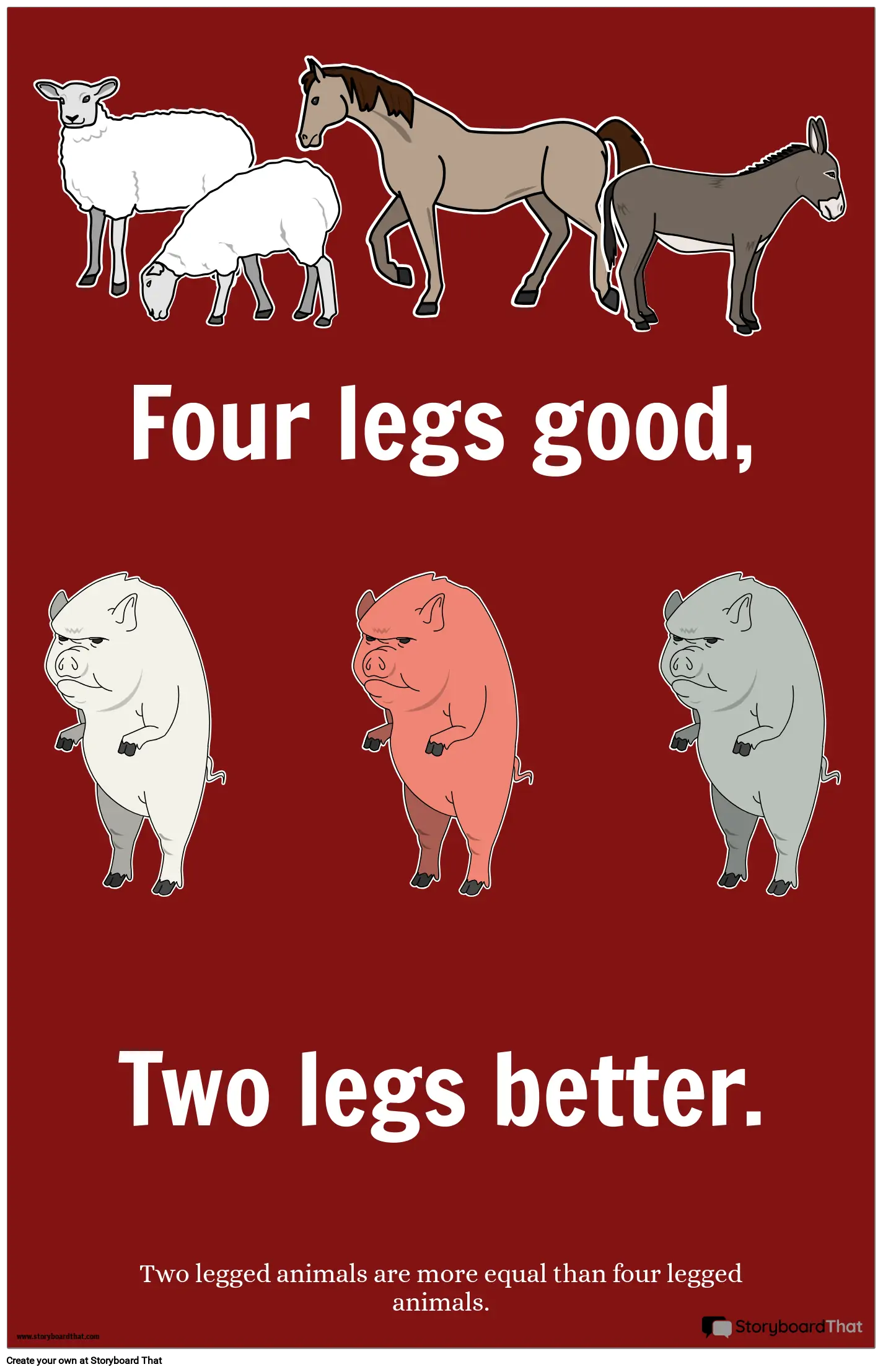 Animal Farm Propaganda Analysis Lesson Plans Techniques