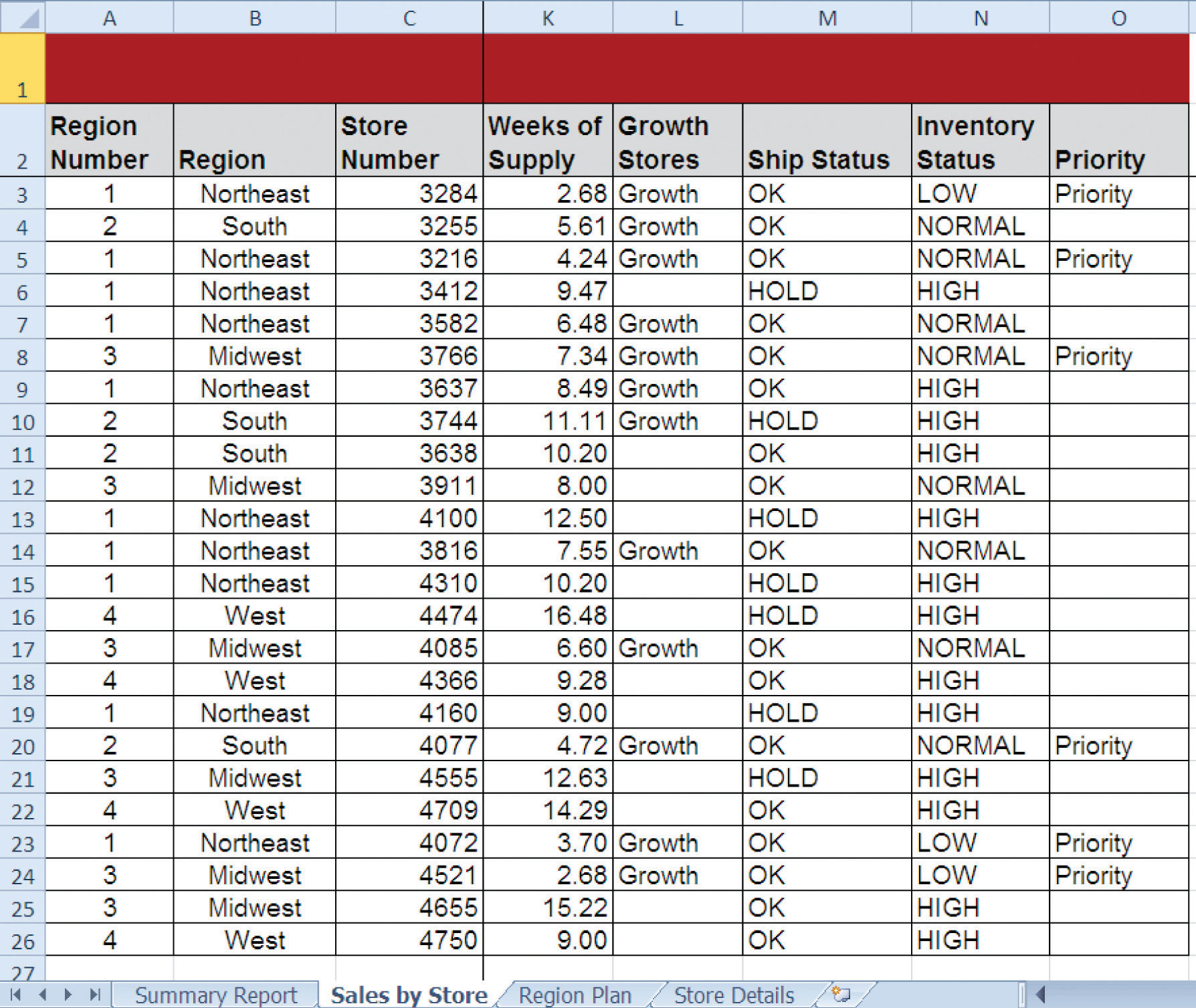 10 Column Worksheet Example Problems