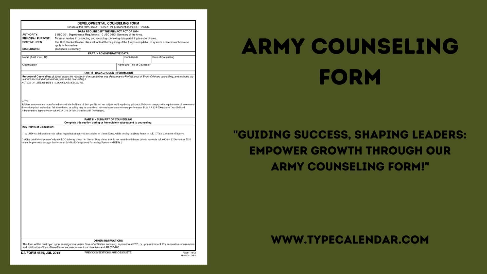 Sergeant'S Time Training Worksheet Examples