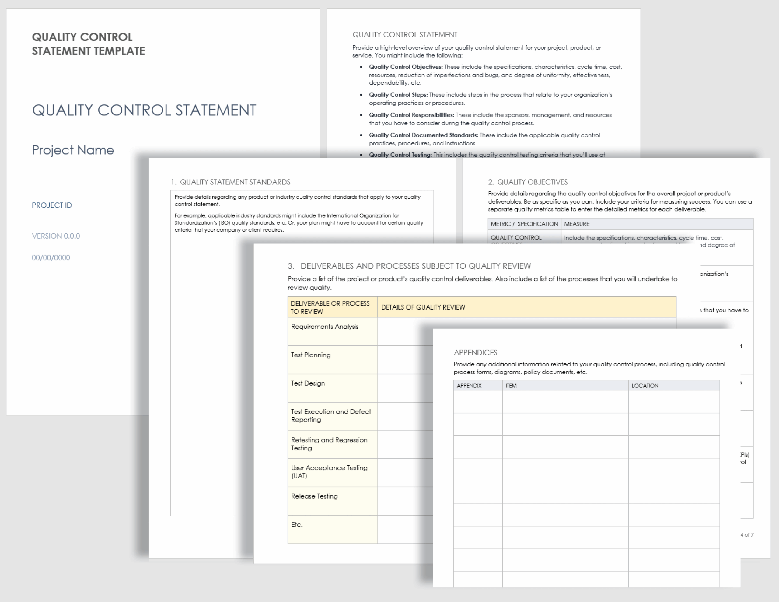 Quality Improvement Indicators Worksheet Example