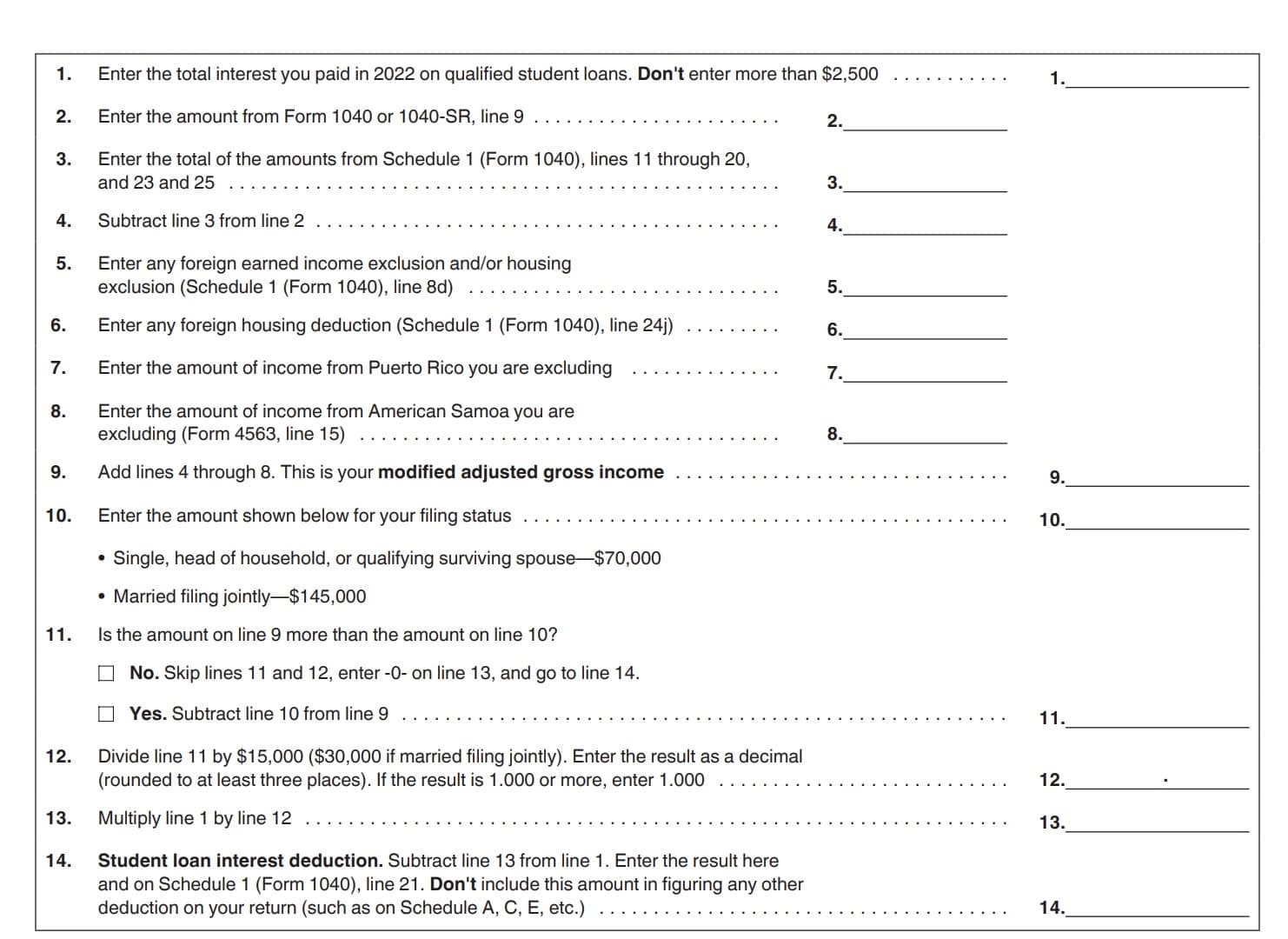 IRS Form 1098 E Instructions Student Loan Interest Statement