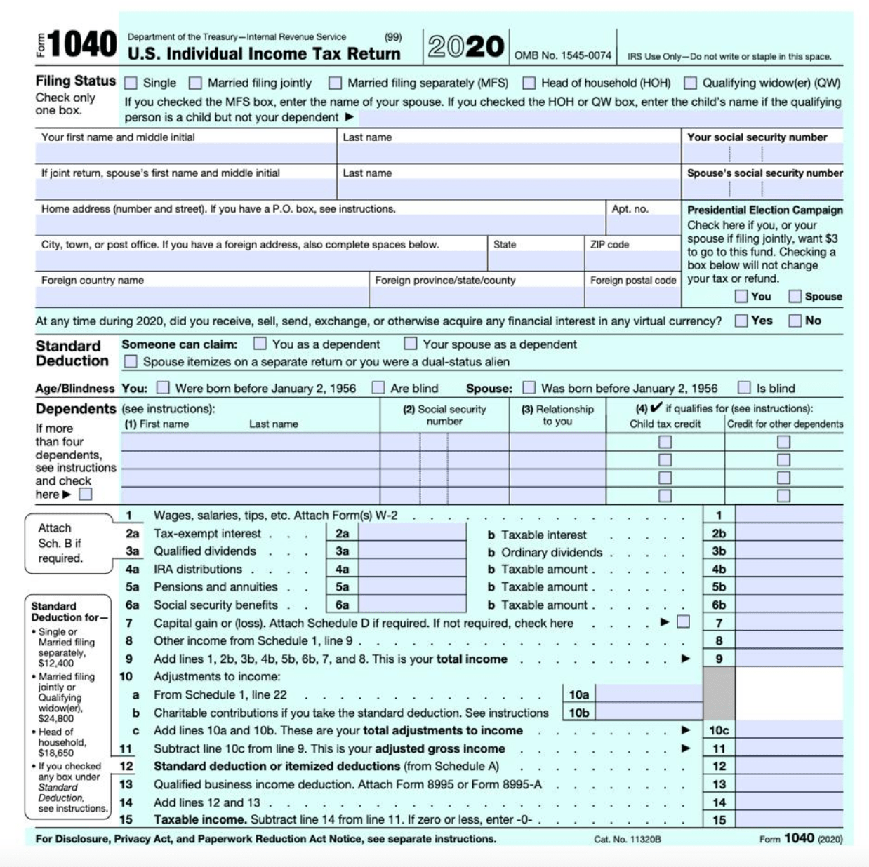 Ppp Schedule A Worksheet Example