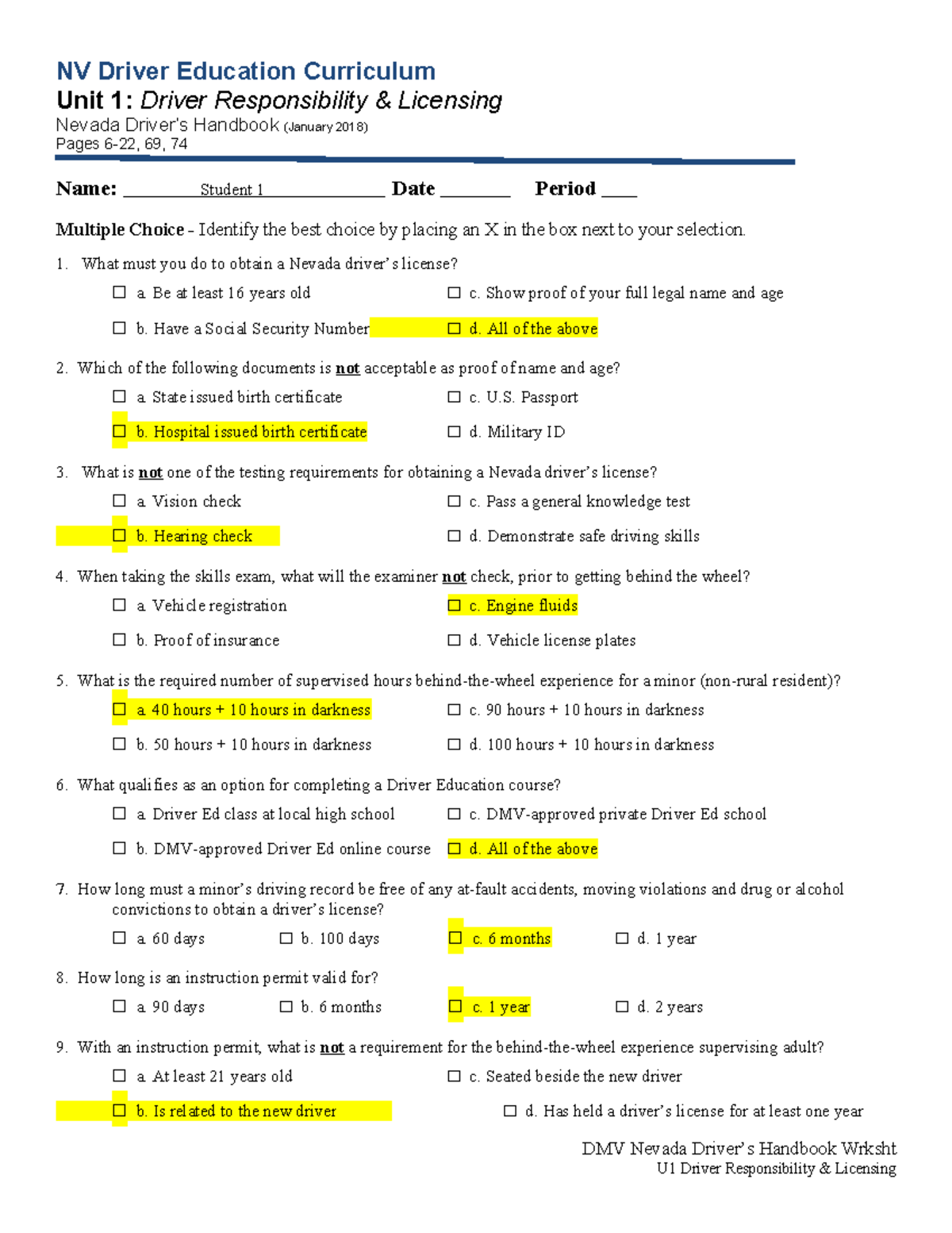 Unit Of Conviction Worksheet Example Unit Of Conviction Worksheet Example