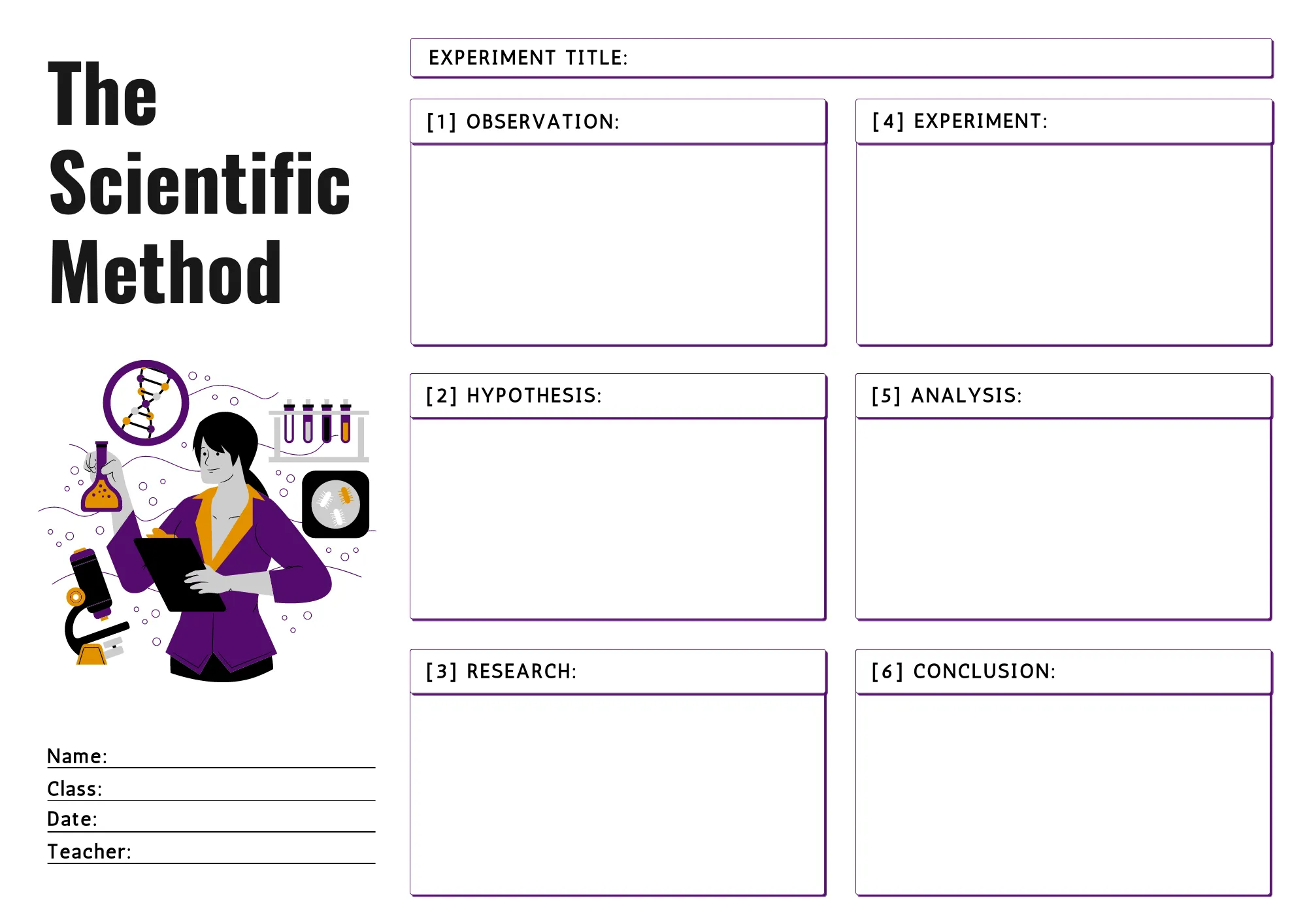 Scientific Method Worksheet Example For Kids STEM Smartly