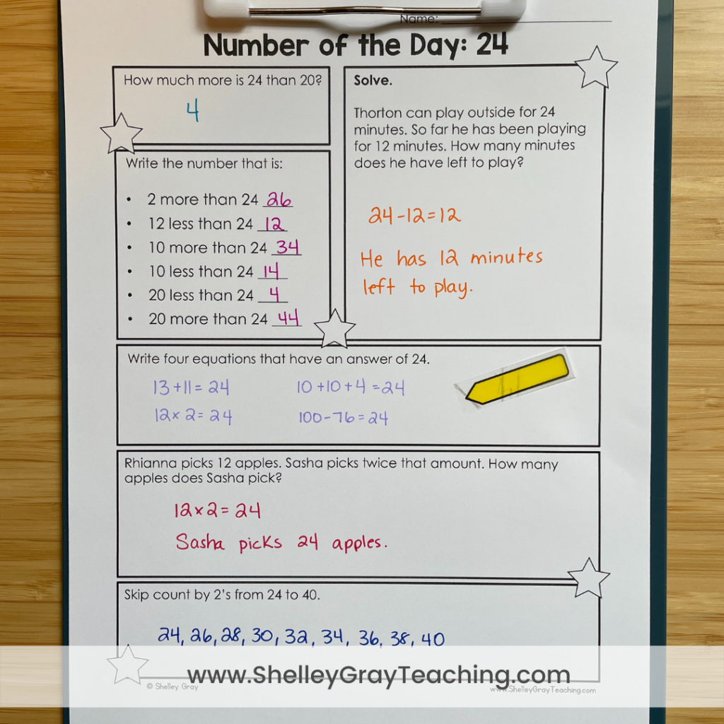 Ten Important Things To Include In Your Number Of The Day Routine Shelley Gray