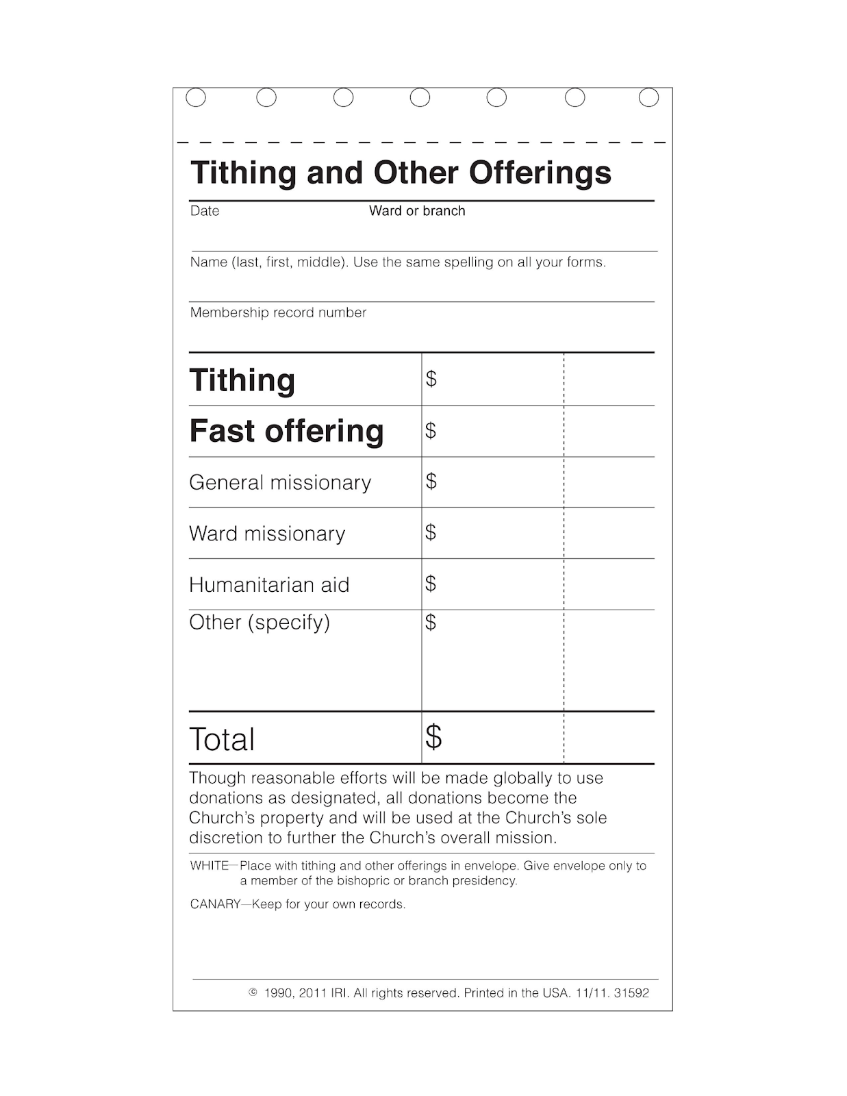 Tithing Donation Template For Church Donations How To Write And Example Ministry Brands